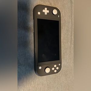 Grey Nintendo switch lite